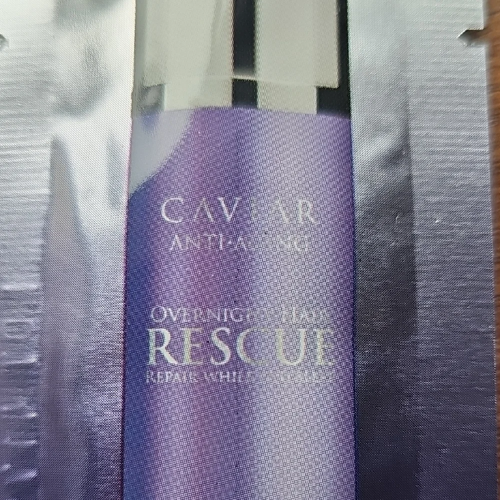 New Alterna Caviar Anti-Aging Overnight Hair Rescue Repair Sample Packets X 5